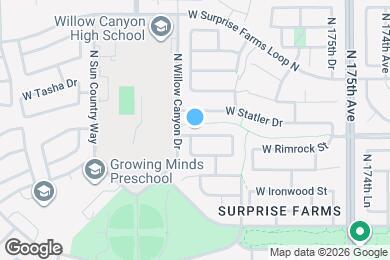 Map image of the property - 17792 W Paradise Ln