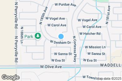 Map image of the property - 18405 W Sunnyslope Ln