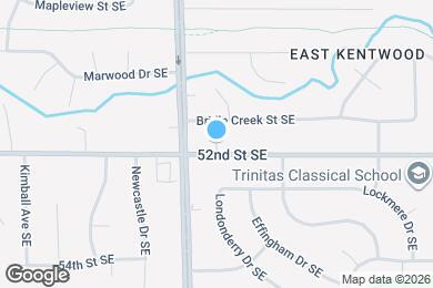 Map image of the property - 1652 52nd St SE