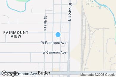 Map image of the property - 5019 N 125th St