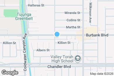 Map image of the property - 12656 Burbank