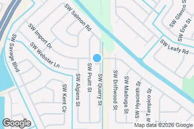 Map image of the property - 2058 SW Quarry St