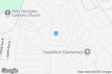 Map image of the property - 10708 Tahoma Ct E