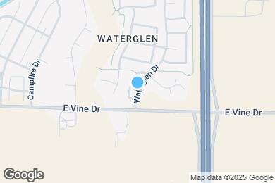 Map image of the property - 721 Waterglen Dr