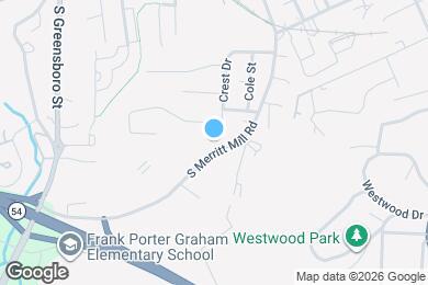 Map image of the property - 720 S Merritt Mill Rd