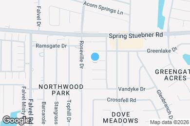 Map image of the property - 3419 Crystal Dove Dr