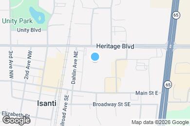 Map image of the property - Heritage Crossing Apartments