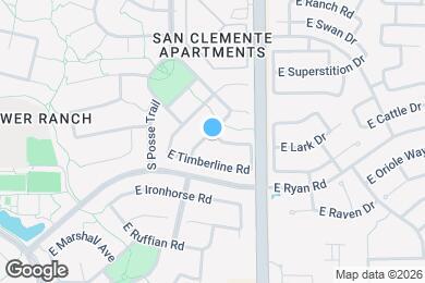Map image of the property - 4309 S Ranger Trail