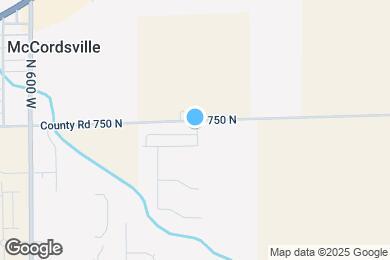 Map image of the property - 5755 County Road W 750 N