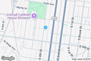 Map image of the property - 1445 S 4th St