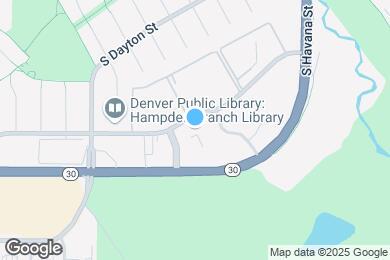 Map image of the property - 10020 E Girard Ave