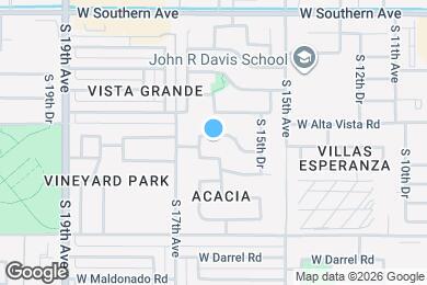 Map image of the property - 1613 W St Catherine Ave