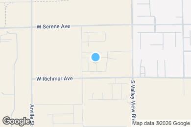 Map image of the property - 9177 Sierra Point Court
