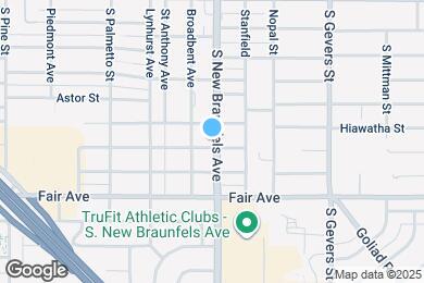 Map image of the property - 1019 Chicago Blvd