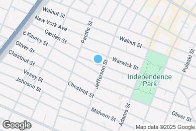 Map image of the property - 40 Nichols St