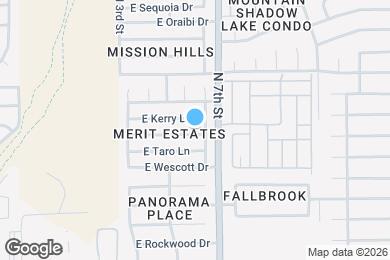 Map image of the property - 526 E Topeka Dr