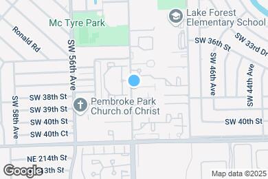 Map image of the property - 5060 SW 37th St