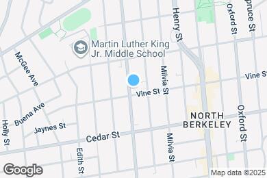 Map image of the property - 1449 Martin Luther King Jr Way