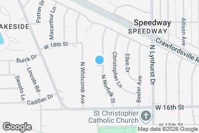 Map image of the property - 1744 N Norfolk St