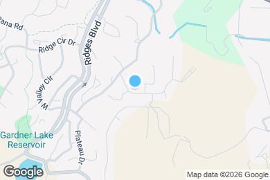 Map image of the property - 2412 1/2 Hidden Valley Dr