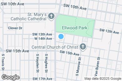 Map image of the property - 1310 S Jefferson St