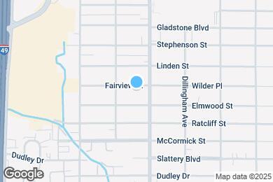 Map image of the property - 823 Fairview St