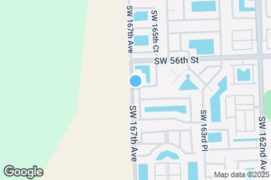 Map image of the property - 5776 SW 166th Ct