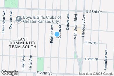 Map image of the property - 2446 Quincy St
