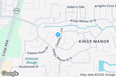 Map image of the property - 26887 Castlecliff Ln