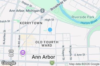 Map image of the property - 511 E Kingsley St