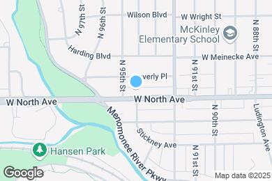 Map image of the property - 9400 W North Ave