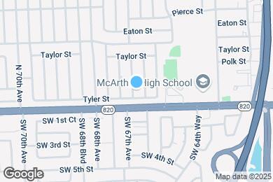 Map image of the property - 211 N 66th Ave