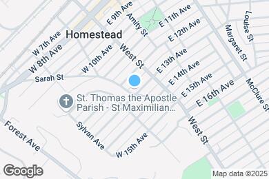Map image of the property - 133 W 13th Ave