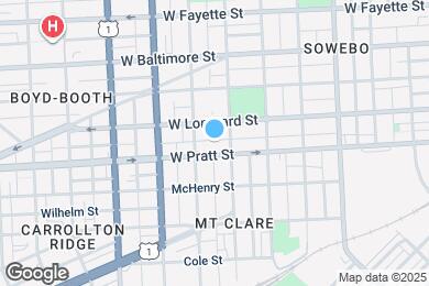 Map image of the property - 1609 Lemmon St