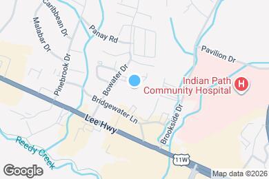 Map image of the property - Bridgewater Retreat