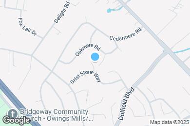 Map image of the property - 7 Rider Mill Ct