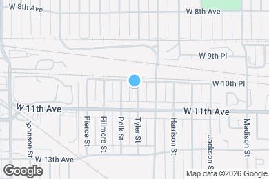 Map image of the property - 1052 Tyler St