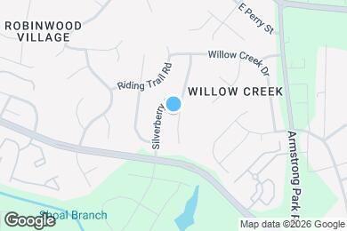 Map image of the property - 1011 Bent Branch St