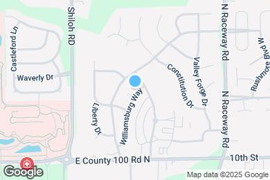 Map image of the property - 10694 Hoosier Ct