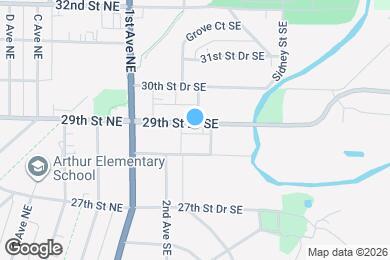 Map image of the property - 225 29th Street Dr SE