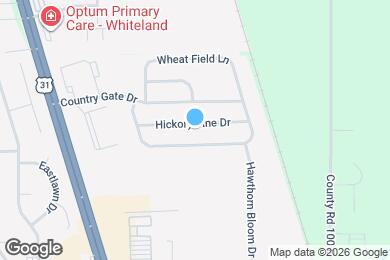Map image of the property - 717 Hickory Pine Dr