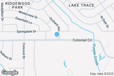Map image of the property - 610 Colonial Cir