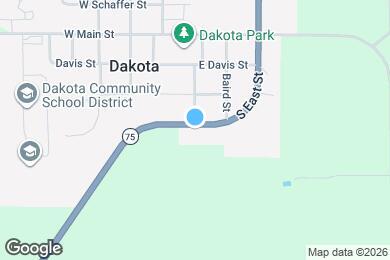 Map image of the property - 143 E South St