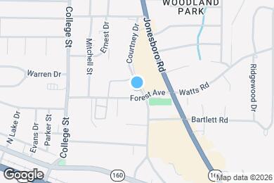 Map image of the property - 4789 Courtney Dr