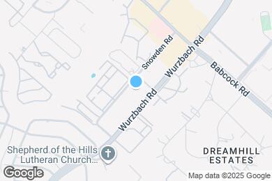 Map image of the property - 7133 Wurzbach Rd