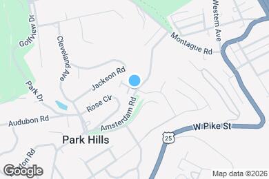 Map image of the property - 1005 Parkvale Ct