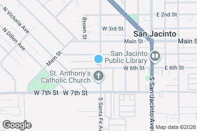 Map image of the property - 407 W 6th St