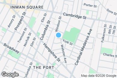 Map image of the property - 150 Webster Ave