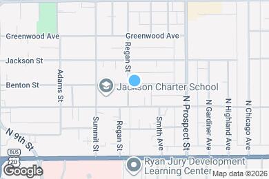 Map image of the property - 1505 Benton St