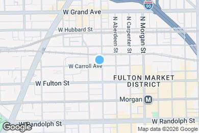 Map image of the property - 1101 W Carroll Ave